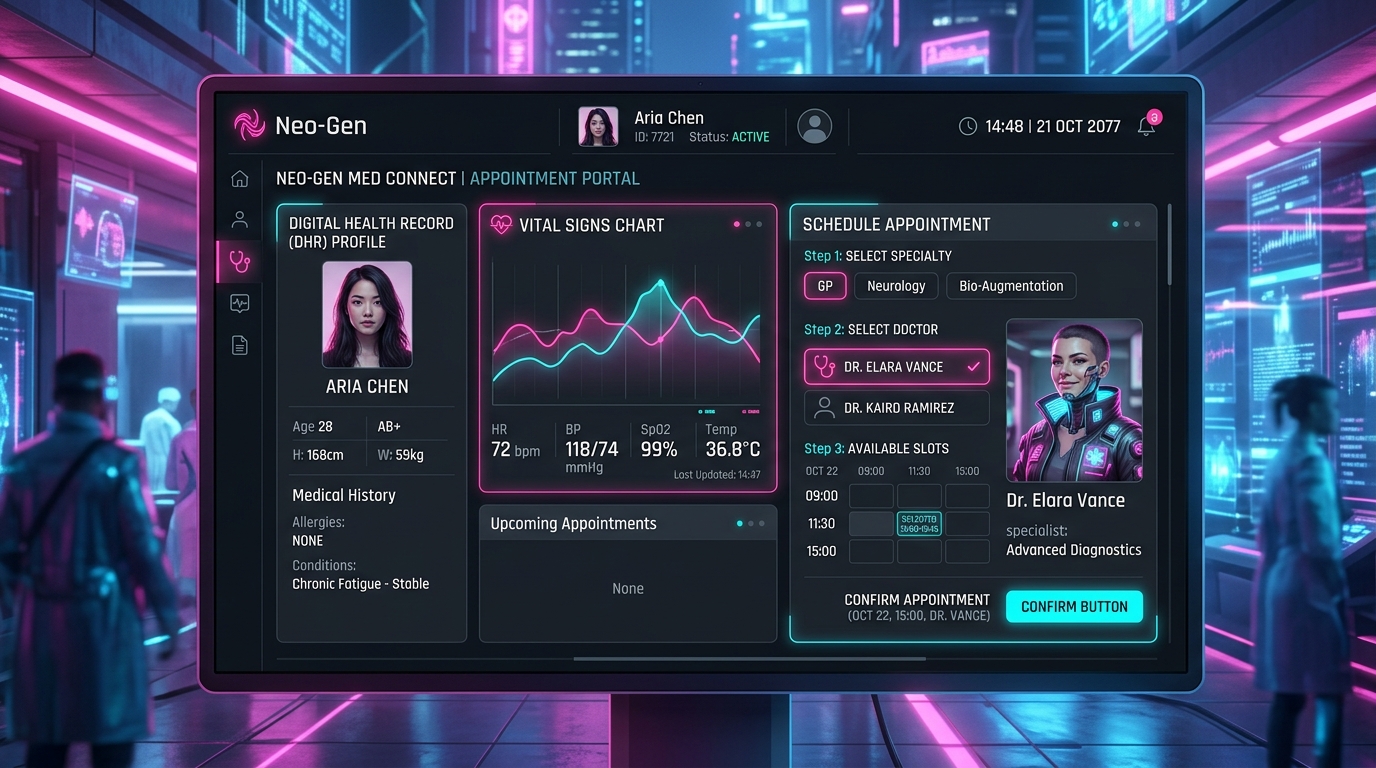 Doctor Website Design