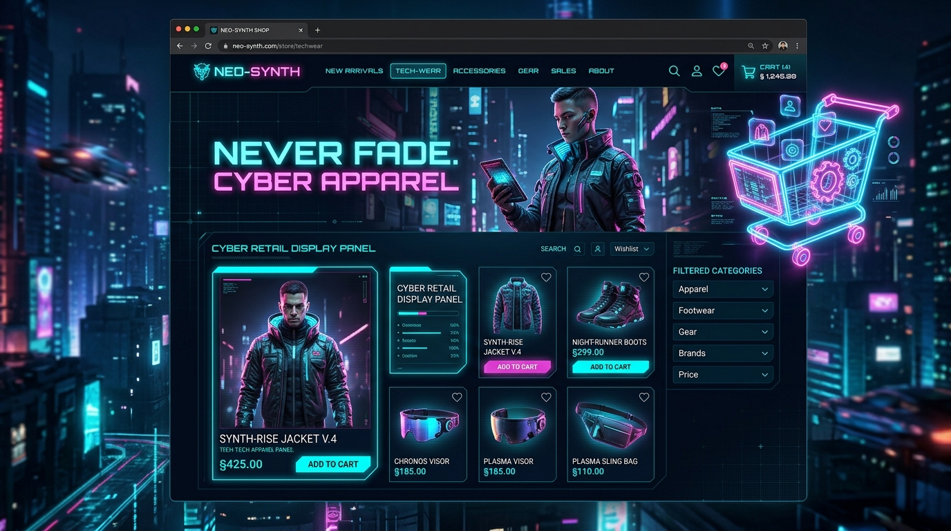 E-commerce Website Design